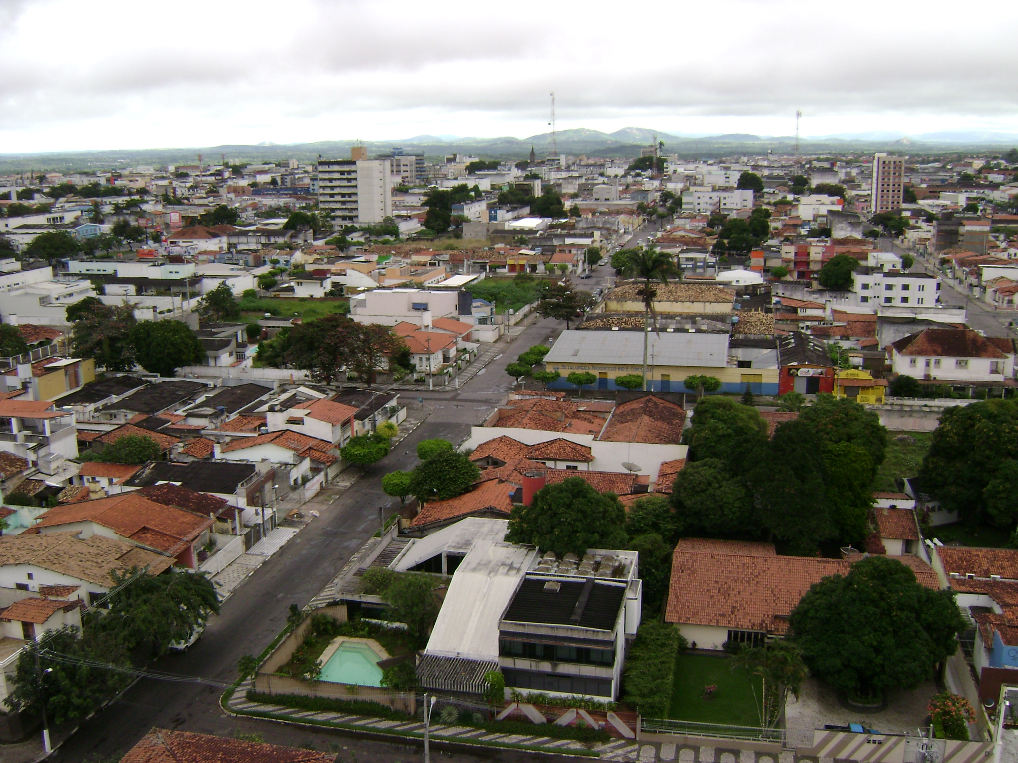 skyline view of Feira de Santana