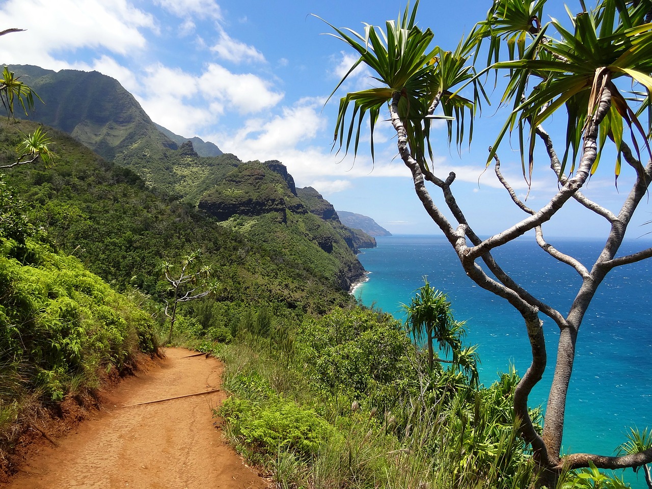 When you go to explore Kauai, be sure to check out the Na Pali Coast ... photo by CC user kdvandeventer on pixabay